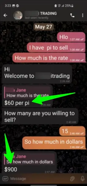 how much is a pi network coin worth now