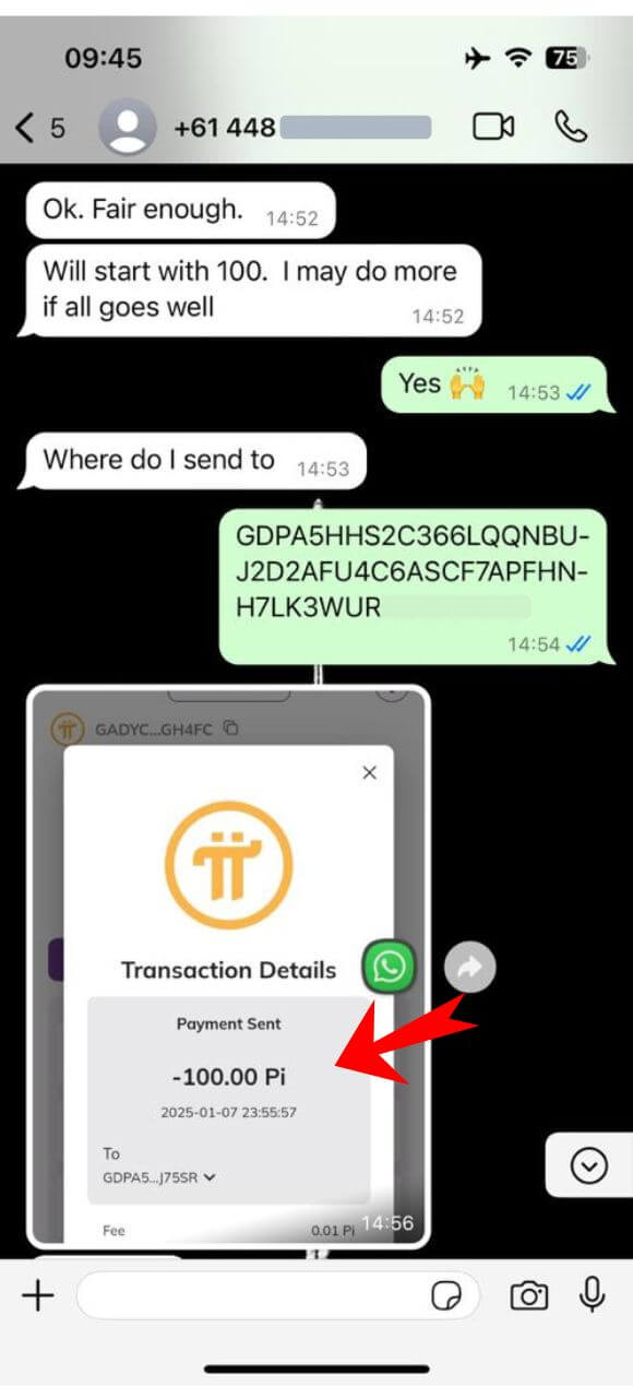 sold Pi coins for cash 3