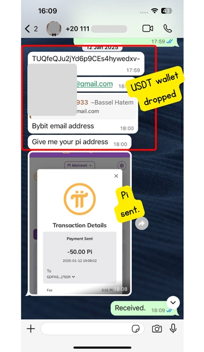 Pi coin withdrawal steps Egypt now
